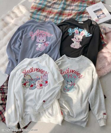 AS KNOW AS plus に「SWIMMER」の新柄スウェット登場