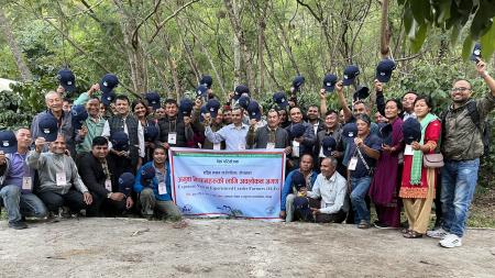 ネパールの青年農業者らが岡山に～県内で農業振興の取
