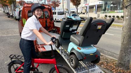 電動キックボード・シニアカーなどのマイクロモビリテ