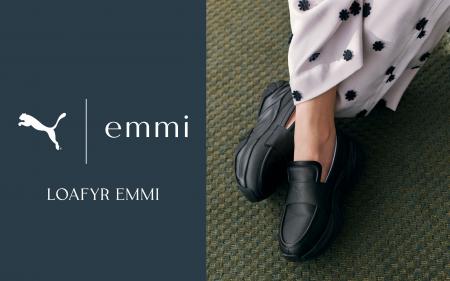 【emmi×PUMA】トレンドのローファースタイルのモデル