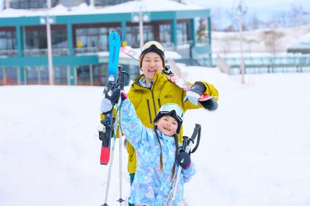 【磐梯山温泉ホテル】どんと来い、スキーデビュー！「