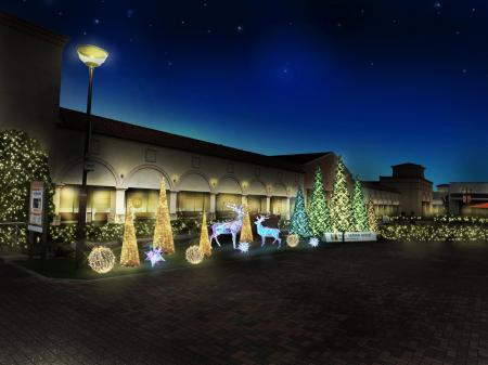 自然と調和した幻想的な世界「ウィンターイルミネーシ