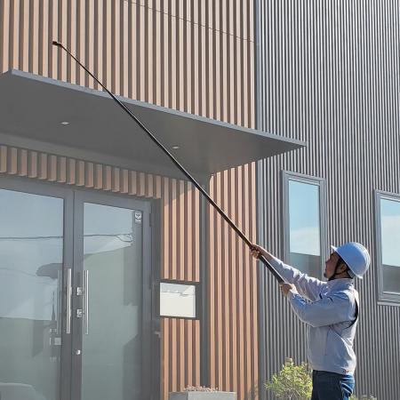 高所撮影をもっと手軽に。3m/1.2m伸びる軽量カーボン
