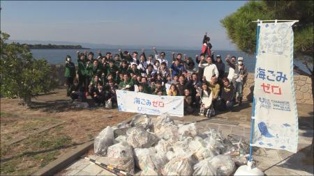 清掃ボランティア団体が勢ぞろい!秋の海ごみゼロウィ 清掃ボランティア団体が勢ぞろい!秋の海ごみゼロウィ
