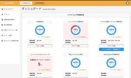 「Jasmy Secure PC for Worklog」に新機能「Log Analy