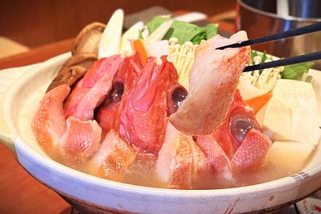 旬の味覚を味わう『豪華！キンキ鍋コース』が新登場！