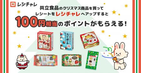 【100円相当を還元！】共立食品の人気クリスマス商品