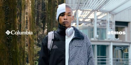 「atmos」と「Columbia」のコラボレーションアパレル 「atmos」と「Columbia」のコラボレーションアパレル