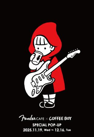 FENDER CAFE × COFFEE BOY スペシャルポップアップ FENDER CAFE × COFFEE BOY スペシャルポップアップ