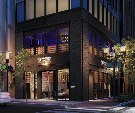 PRONTO第1号店をフルリニューアル 究極の二面性を体現 PRONTO第1号店をフルリニューアル 究極の二面性を体現