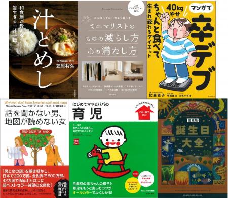 【最大80％OFF】電子書籍3000点以上！料理、収納、コ