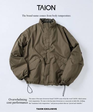 TAION × JOURNAL STANDARD relume高品質ダウンと洗練