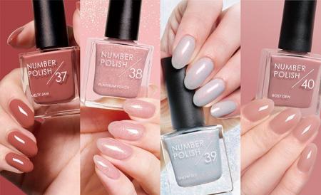 ＜NUMBER POLISH＞2025年WINTER うるうるとした血色感