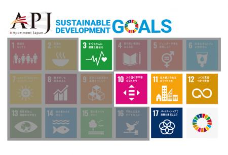 Apartment JapanのSDGsの取組み Apartment JapanのSDGsの取組み