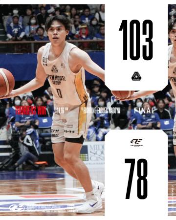 【群馬クレインサンダーズ：試合結果】11/16(日) vs 