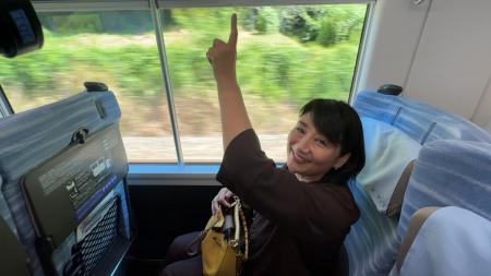 【BS日テレ】松下由樹の渾身のリポートは必見!上諏 【BS日テレ】松下由樹の渾身のリポートは必見!上諏