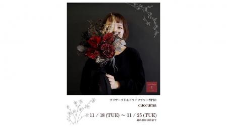 プリザーブド&ドライフラワー専門店「cuccuma(クッ プリザーブド&ドライフラワー専門店「cuccuma(クッ
