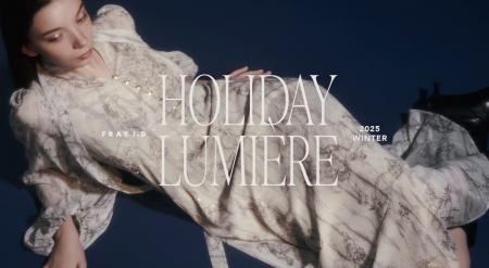 【FRAY I.D(フレイ アイディー)】刺繍やラメをあしら 【FRAY I.D(フレイ アイディー)】刺繍やラメをあしら