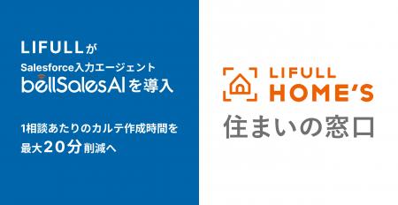 LIFULL、bellSalesAIによりSalesforce上の顧客カルテ LIFULL、bellSalesAIによりSalesforce上の顧客カルテ