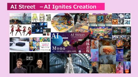 生成AI × クリエイティブの実験場 「AI Street -AI Ig