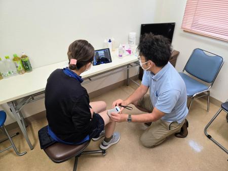 10月　福島県いわき市　高齢者10人以上に「足の筋肉の