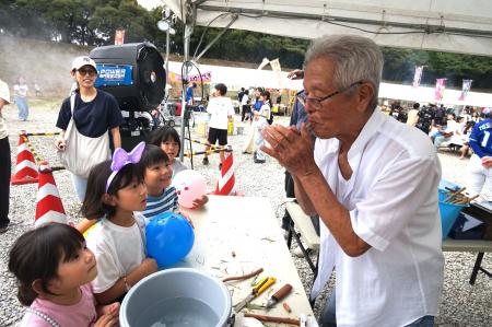 音楽、グルメ、将棋、歴史、昔遊び...お祭りを通して