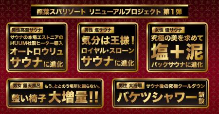 照葉スパリゾート本店　リニューアルプロジェクト第１