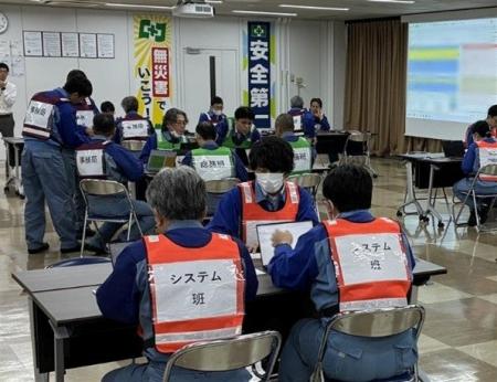 『臨時危機対策本部地震BCP（事業継続計画）訓練』の