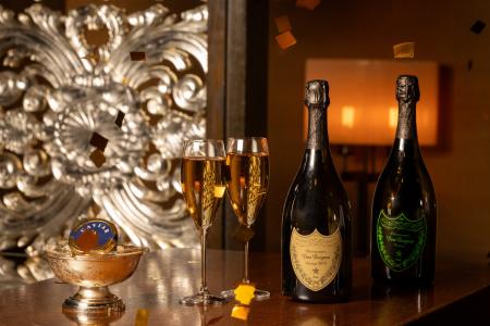 光る「ドン ペリニヨン」のフリーフローも登場！バン