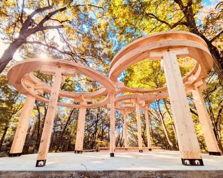 エヌ・シー・エヌ、非住宅木造建築フェア展示躯体を「