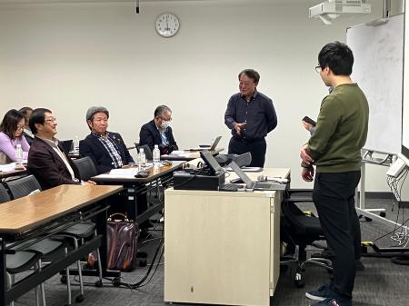 日本ゼトック　青山学院大学大学院の講義において学生