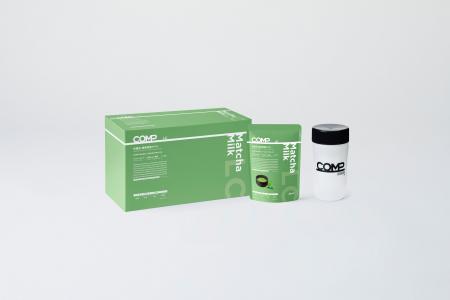 完全食＊『COMP』パウダーLC 抹茶ミルク風味もメジャ
