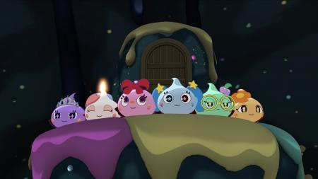 1月新番組アニメ「ほっぺちゃん ～サン王国と黒ほっぺ