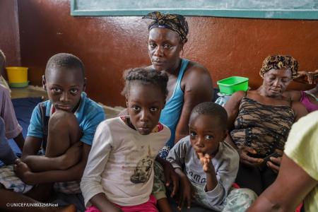 ハリケーン「メリッサ」襲来から3週間 ユニセフ、学 ハリケーン「メリッサ」襲来から3週間 ユニセフ、学