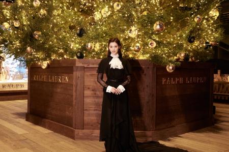 ラルフ ローレン、東京ミッドタウンでツリー点灯式を ラルフ ローレン、東京ミッドタウンでツリー点灯式を