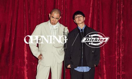 Dickies×OPENING ACT別注第2弾。キービジュアルは人気