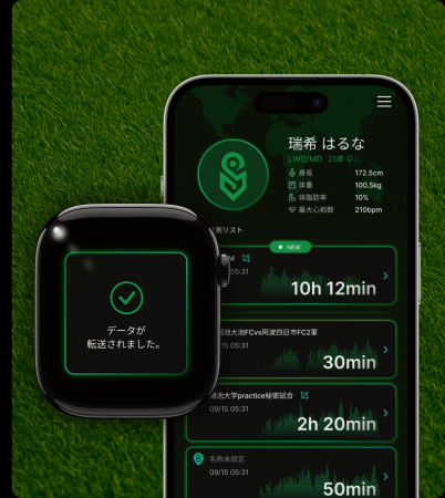 プロ仕様の運動データ計測を個人へ　Apple Watchutf-8