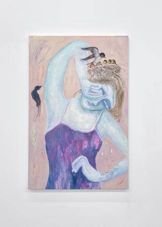 鳥をモチーフに他者との関係性を描く、谷崎桃子 個展 鳥をモチーフに他者との関係性を描く、谷崎桃子 個展