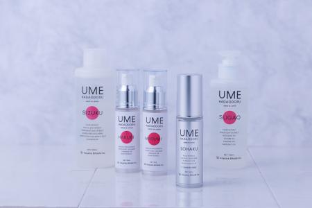 梅のスキンケアシリーズ「UMEHADAODORU-ウメハダオド 梅のスキンケアシリーズ「UMEHADAODORU-ウメハダオド