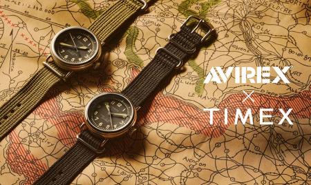 「AVIREX × TIMEX」ミリタリーウォッチの原点 ”MIDGET