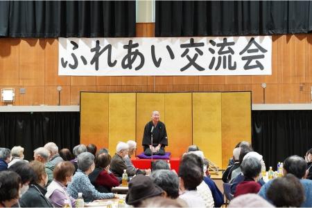 特別防犯支援官・吉原朝馬氏が「防犯落語」を披露 国 特別防犯支援官・吉原朝馬氏が「防犯落語」を披露 国