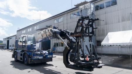 人機一体と竹中土木が共同開発を進める、橋梁耐震補強 人機一体と竹中土木が共同開発を進める、橋梁耐震補強