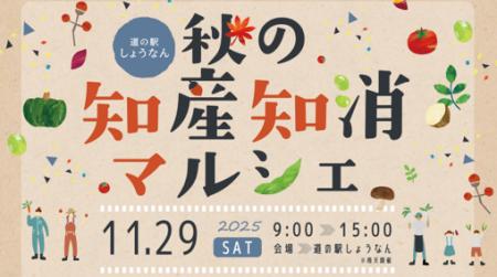 【千葉県柏市】道の駅しょうなん「秋の知産知消マルシ