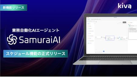 業務自働化AIエージェントSamuraiAI、スケジュール機 業務自働化AIエージェントSamuraiAI、スケジュール機