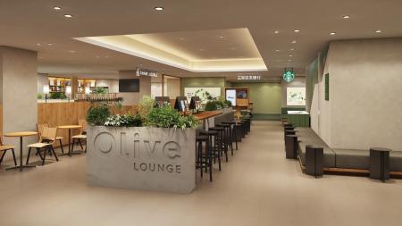 「Olive LOUNGE 新宿通」に「SHARE LOUNGE Olive LOUN