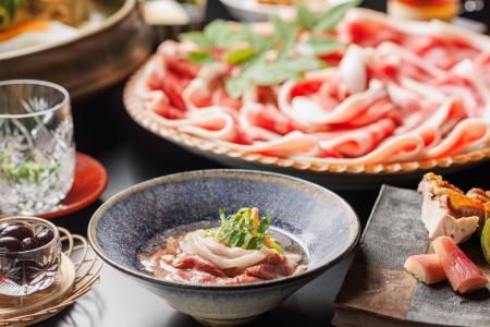 丹波篠山近又より期間限定「天然ジビエ3種のぼたん鍋
