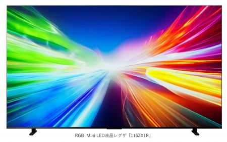 RGB Mini LED搭載テレビを日本で初めて発売*1～RGB Mi