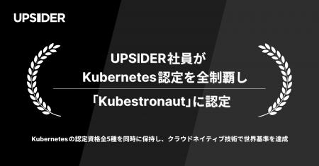 UPSIDERのエンジニア社員がKubernetes認定を全制覇し