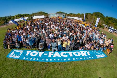 【過去最大動員】全国からトイファクトリーのキャンピ