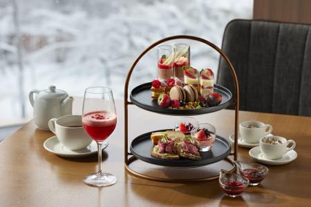 「富士スピードウェイホテル」大人気のイチゴのアフタ